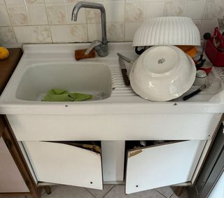 Lavello da cucina piu mobiletto