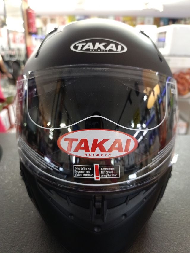 Casco Takai Helmets Negro Mate Talla L