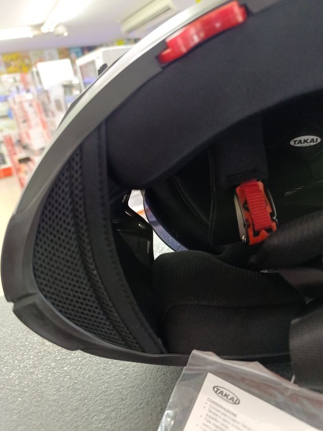 Casco Takai Helmets Negro Mate Talla L