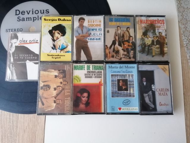 Lote de cinta de cassette