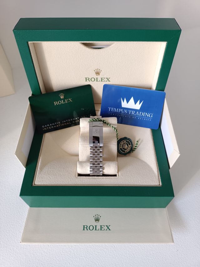 Datejust 36mm Azul Diamantes 08/24