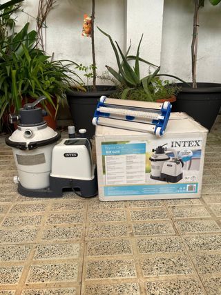 Piscina desmontable Bestway.