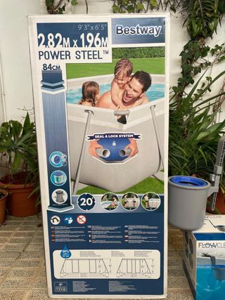 Piscina desmontable Bestway.