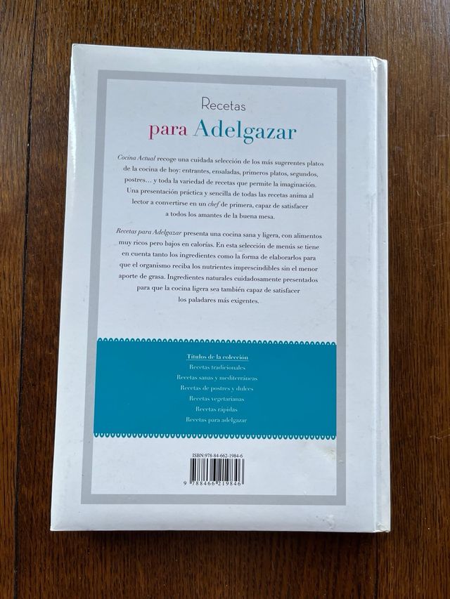 Libro Recetas para adelgazar Libsa