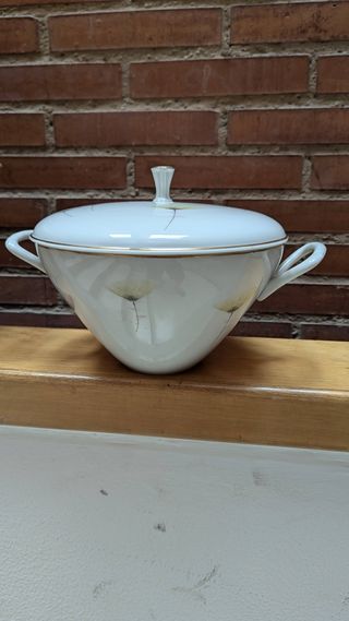 Vajilla completa Bidasoa 12 cubiertos, años 40