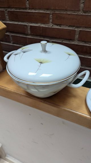 Vajilla completa Bidasoa 12 cubiertos, años 40