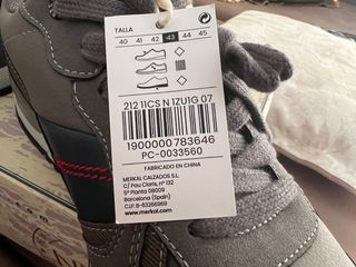 Zapatillas nuevas de hombre