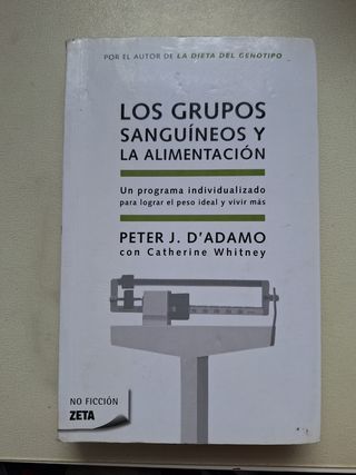 Los grupos sanguíneos y la alimentación