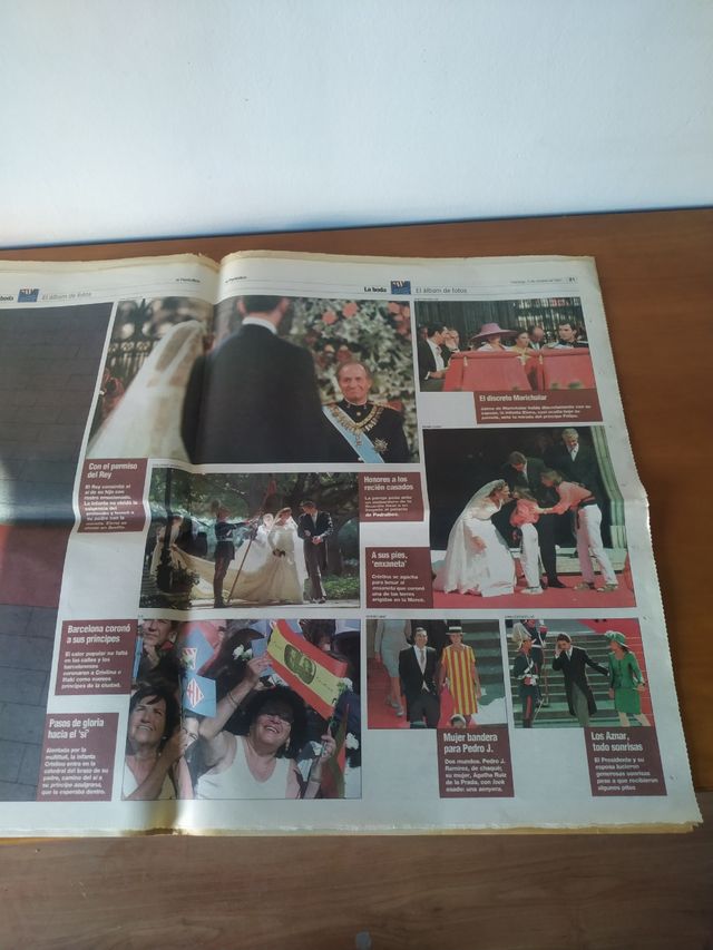 Giornale nuziale Princes de Barcelona