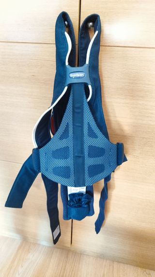 Mochila portabebés y babero 3,5kg-12kg