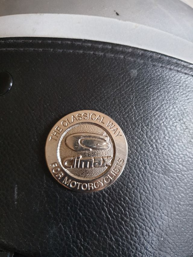 Casco de moto vintage