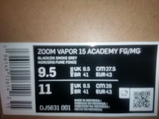 Botas de fútbol Nike Zoom Vapor 15 academy