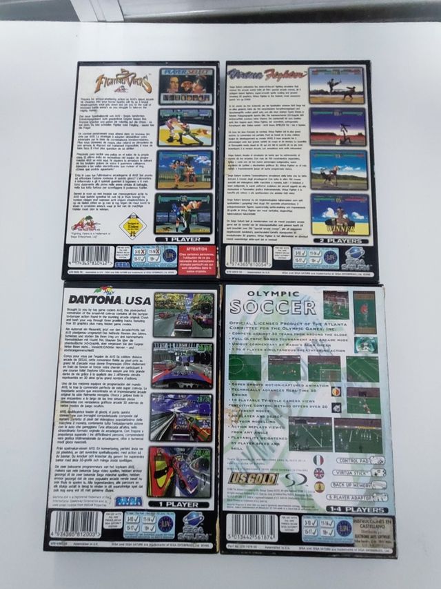 Juegos Sega Saturn