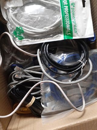 Cables rj45 cat 5 y 5e