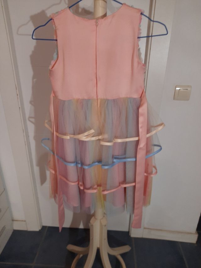 Vestido fiesta niña de 140 cm