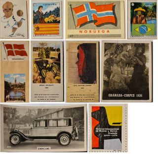 Cromos antiguos / Viñetas antiguas