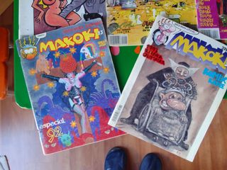 Lote revistas Makoki década 80