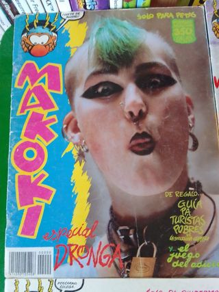Lote revistas Makoki década 80