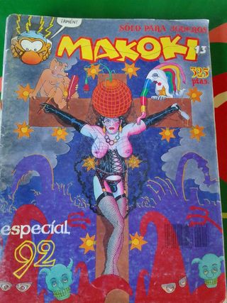 Lote revistas Makoki década 80