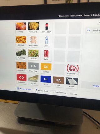 Scuare TPV Impulse su negocio con Square