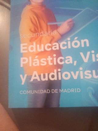 Libro  secundaria Plástica Visual y Audi