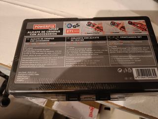 Alicate para crimpar accesorios