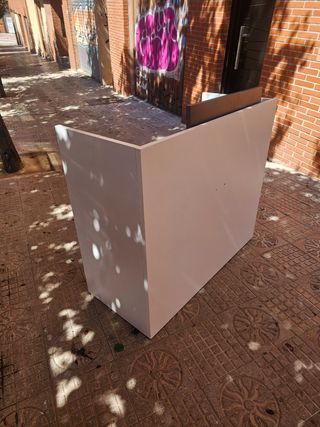 Mueble oficina color blanco