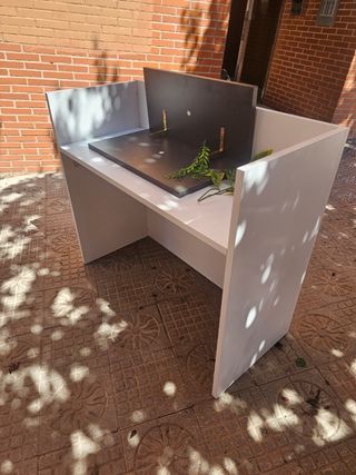 Mueble oficina color blanco