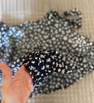 Falda pantalón flores Zara