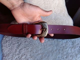 Cinturón de cuero vacuno 