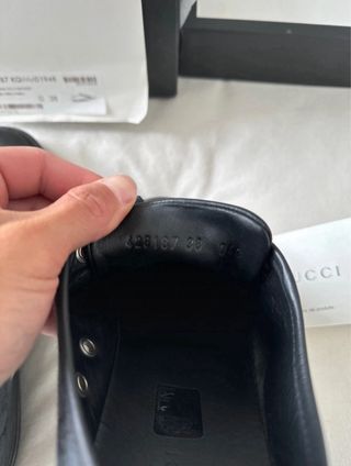 Sneakers gucci unisex talla 38
