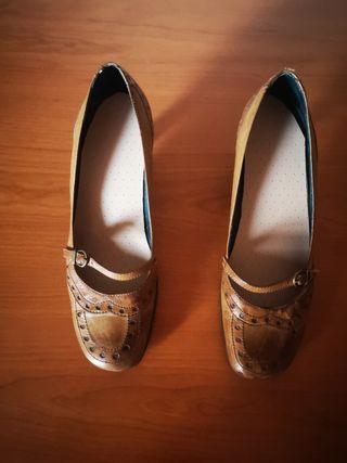 Zapatos mujer de piel