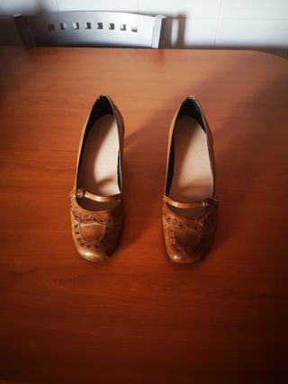 Zapatos mujer de piel
