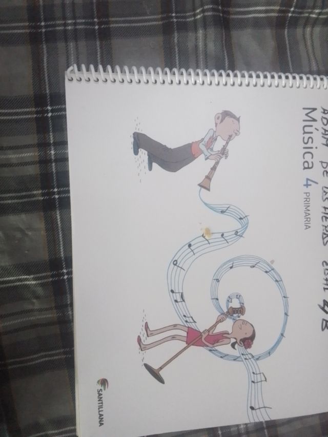 Libro musica de 4 prima Eduardo morilla