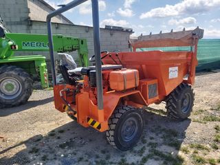 Dumper con pala cargadora. 4x4.