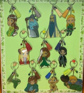 portachiavi a scelta the lord of the rings