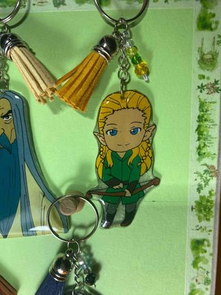 portachiavi a scelta the lord of the rings