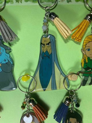 portachiavi a scelta the lord of the rings