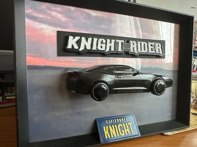 Supercar Kitt quadro 