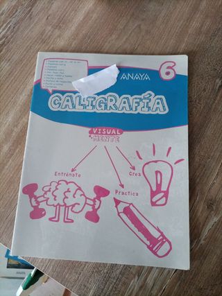 Caligrafía Anaya. 6.