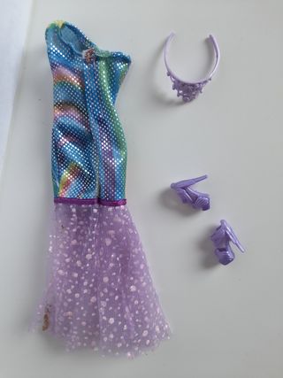 Barbie abito da sera + accessori