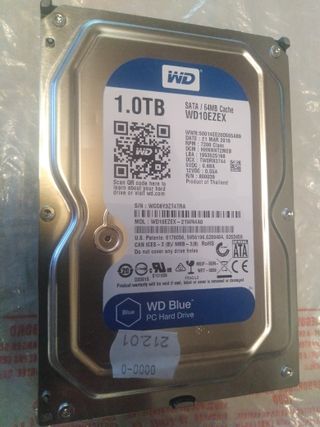 HD 1TB Sata . Western Digital blue