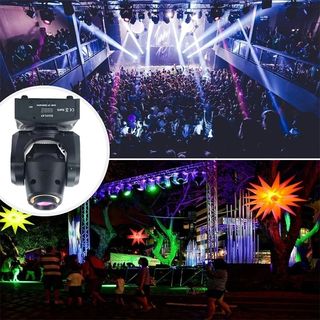 ✅Cabeza movil Spot 80W con anillo led