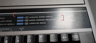 Maquina de escribir electronica