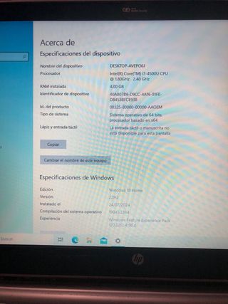 PC Notebook HP Pavilon 15-n200ss