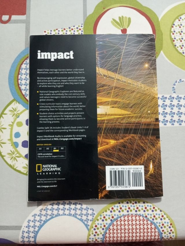 Libro inglés Impact 3 ESO