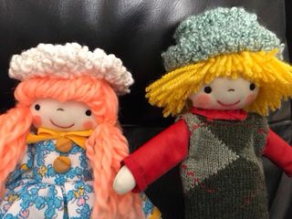MUÑECOS VINTAGE: LOS ABUELOS Y SUS NIETOS