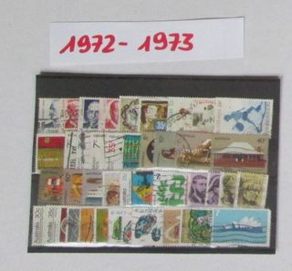 FRANCOBOLLI AUSTRALIA ANNO DAL 1972 AL 1973 collez