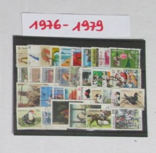 FRANCOBOLLI AUSTRALIA ANNO DAL 1976 AL 1979 collez