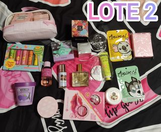 Lote de maquillaje y cosmética 
